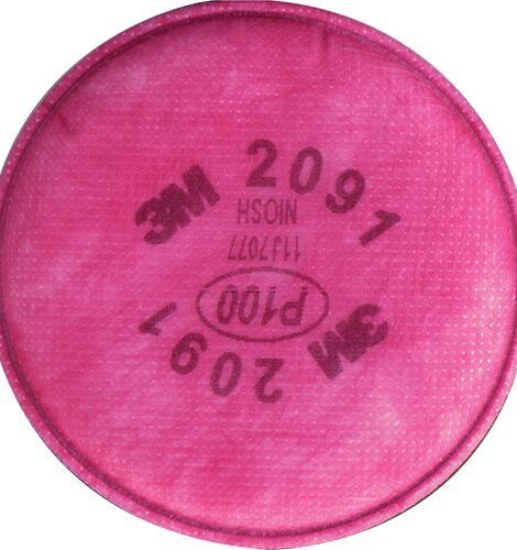 3M 2000 Series Respirator Prefilters, Particulate Filter, P100 Filter